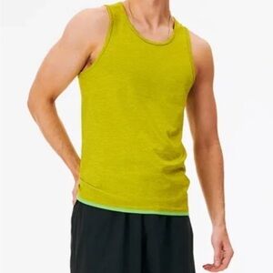 Outdoor Voices Seamless Tank  Green Apple Size XL